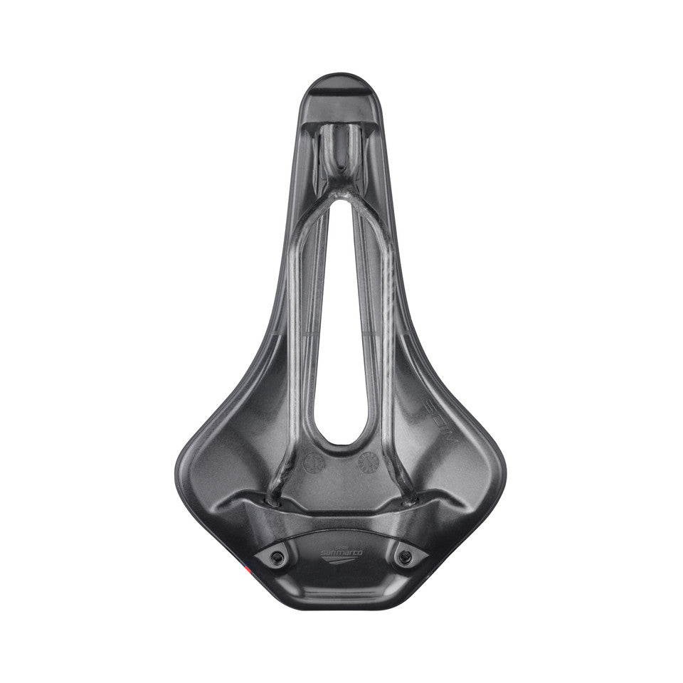 Selle SAN MARCO GROUND SHORT OPEN-FIT CARBON FX 155mm Noir