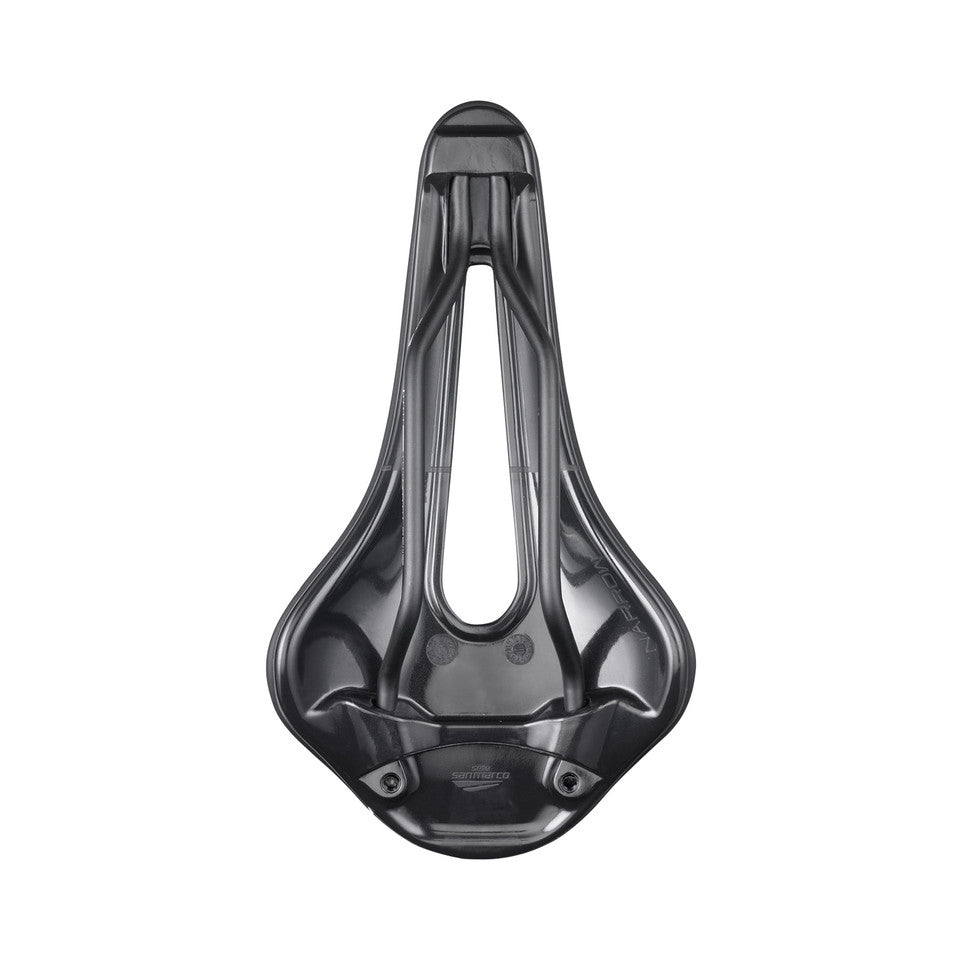 Selle SAN MARCO SHORTFIT 2.0 OPEN-FIT DYNAMIC S3 Largeur 140mm Rails Manganese