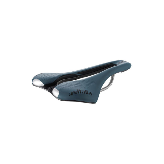 Selle SELLE ITALIA SLR BOOST GRAVEL SUPERFLOW S Rails TI316 Bleu