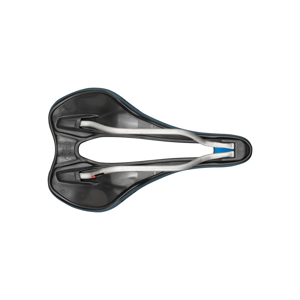 SELLE ITALIA SLR BOOST zadel GRAVEL SUPERFLOW S-sporen TI316 Blauw