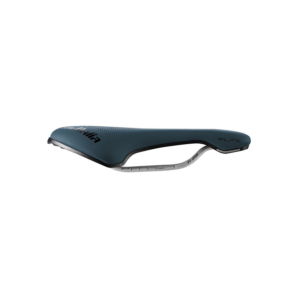 Selle SELLE ITALIA FLITE BOOST GRAVEL SUPERFLOW L Rails TI316 Bleu