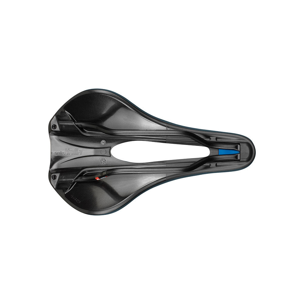 Selle SELLE ITALIA NOVUS BOOST EVO GRAVEL SUPERFLOW TM L Rails Manganèse Bleu