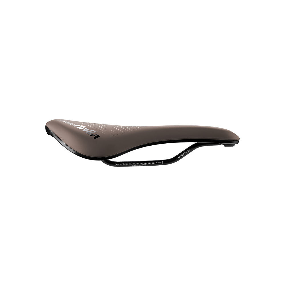 Selle SELLE ITALIA NOVUS BOOST EVO GRAVEL SUPERFLOW TM L Rails Manganèse Marron