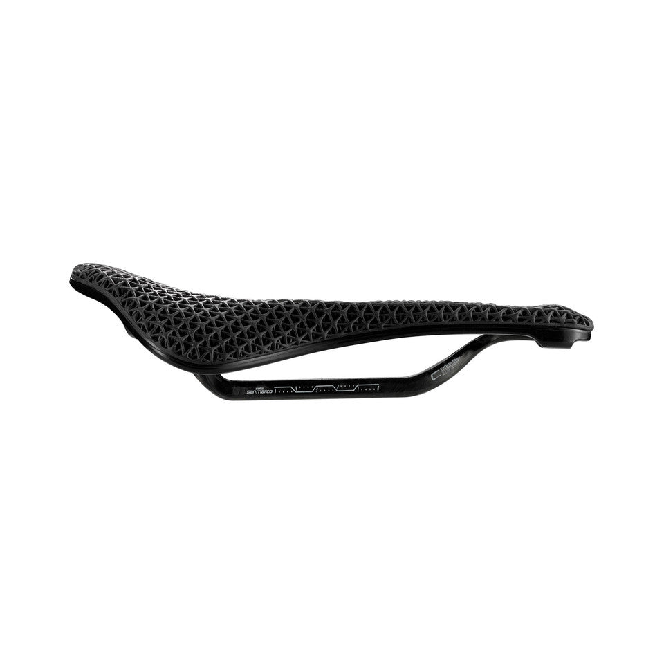 Selle SAN MARCO SHORTFIT 2.0 3D OPEN-FIT CARBON FX L3 Largeur 155mm Rails Carbone