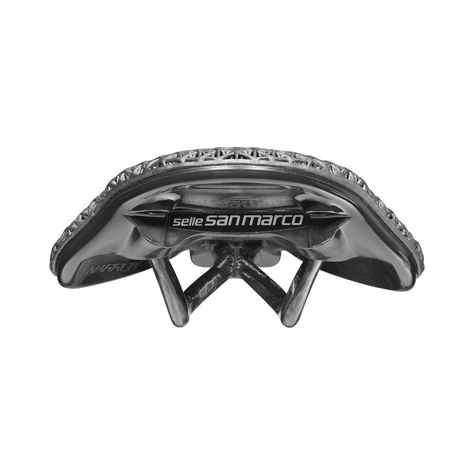 Zadel SAN MARCO SHORTFIT 2.0 3D OPEN-FIT CARBON FX S3 Breedte 140mm Carbon Rails