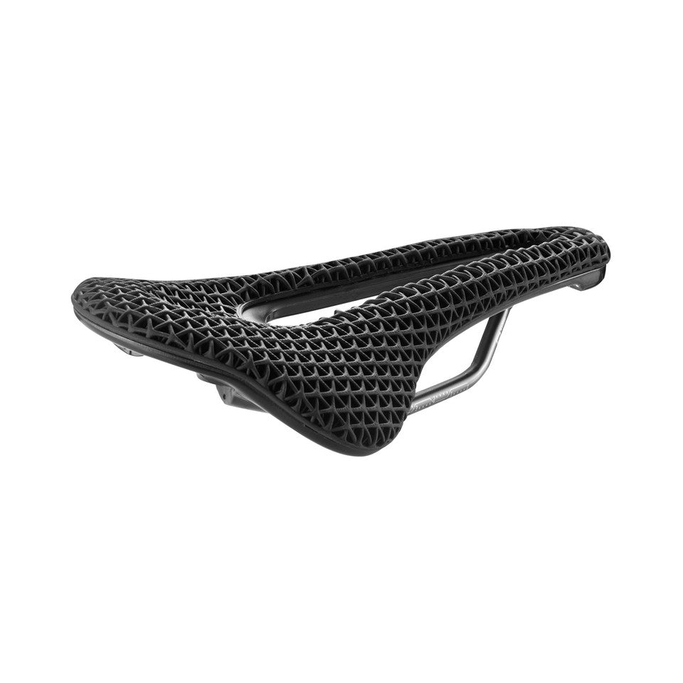 Zadel SAN MARCO SHORTFIT 2.0 3D OPEN-FIT RACING L3 Breedte 155mm Stalen rails Xsilite