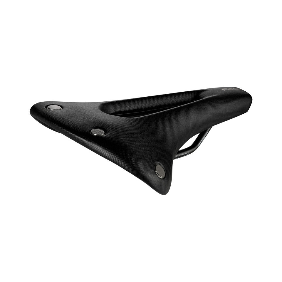 Selle SAN MARCO REGAL SHORT OPEN-FIT DYNAMIC L2 Largeur 165mm Rails Manganèse