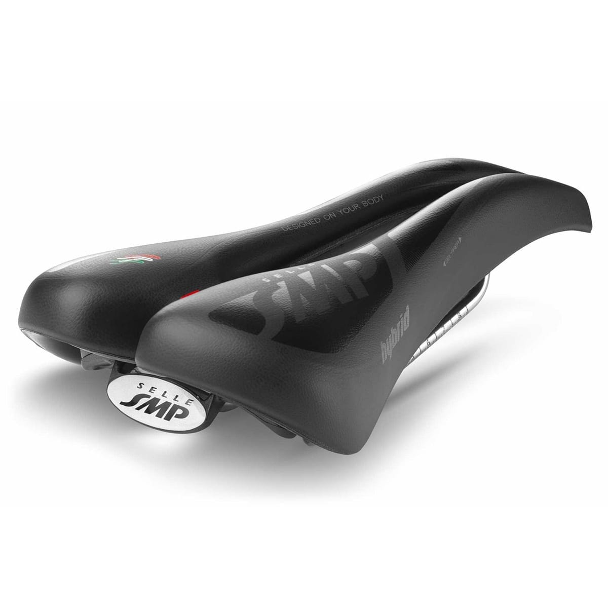 Selle SMP HYBRIDE GEL largeur 140mm rails acier