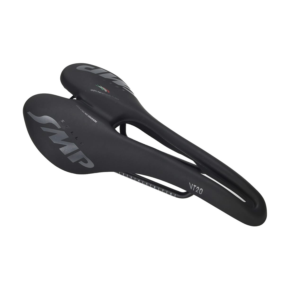 Selle SMP VT20 largeur 142mm rails acier