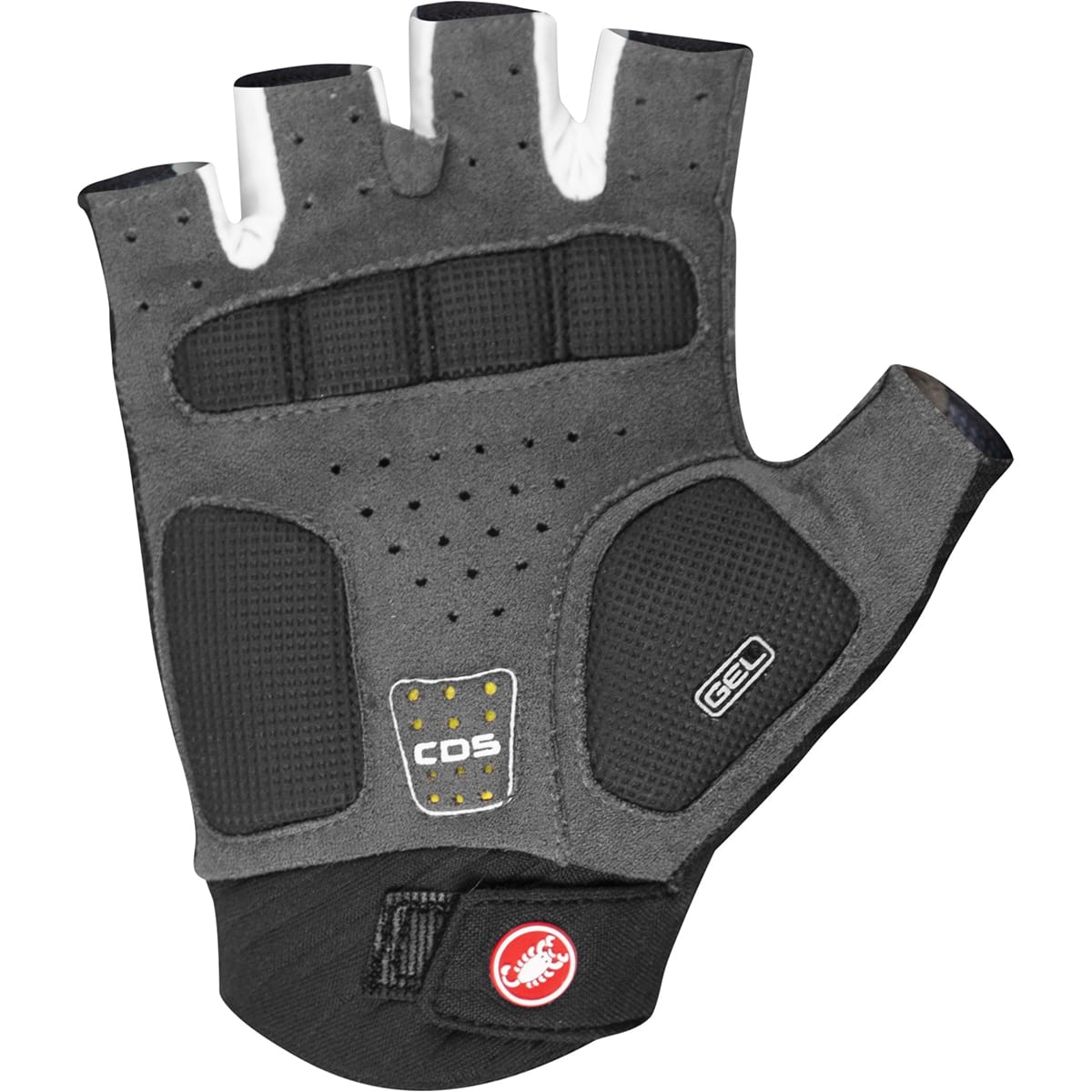 CASTELLI ROUBAIX GEL 2 Korte dameshandschoenen Zwart