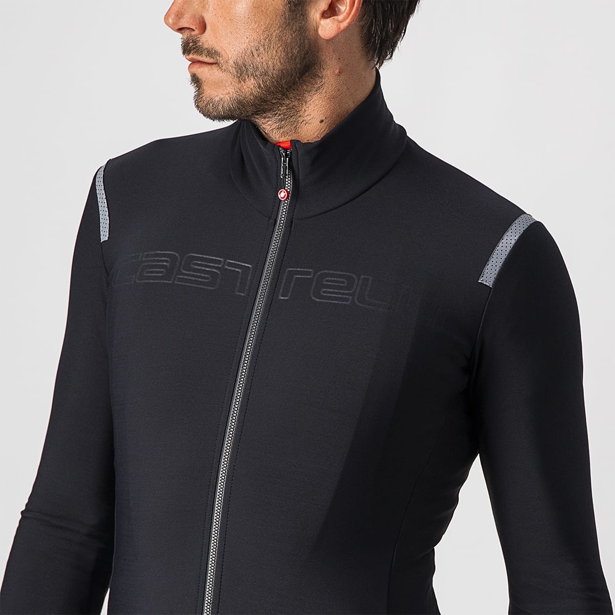 CASTELLI TUTTO NANO RoS Lange Mouw Jersey Zwart