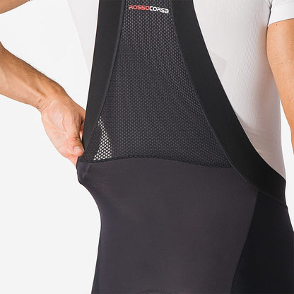Lange Bretellen-Cuissard CASTELLI SORPASSO RoS Zwart