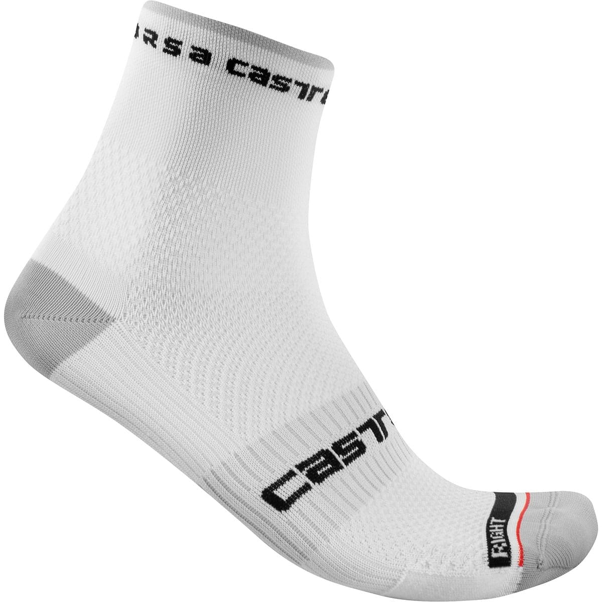 Chaussettes CASTELLI ROSSO CORSA PRO 9 Blanc