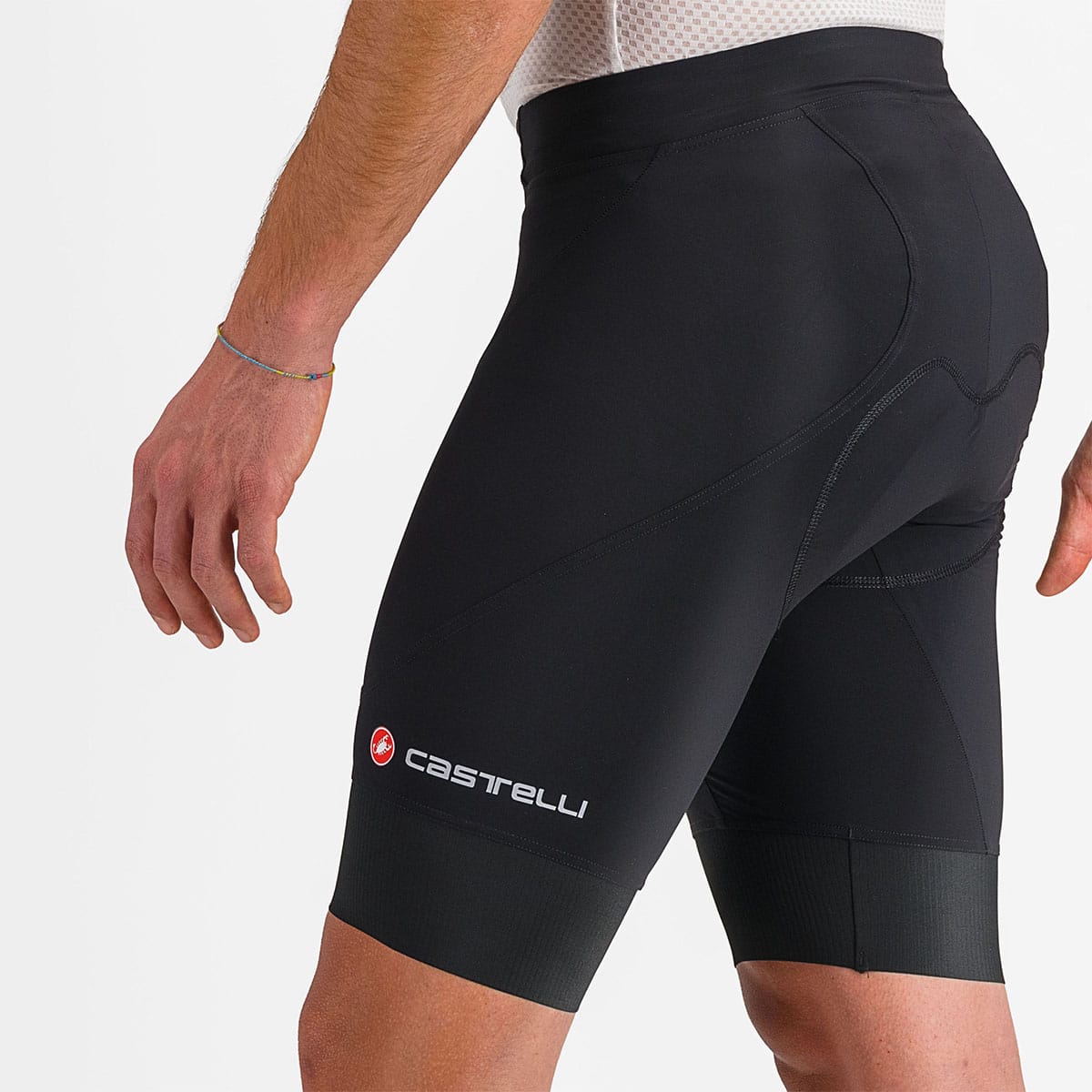 CASTELLI ENDURANCE 3 Kort, Zwart