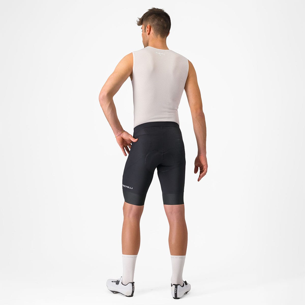 CASTELLI ENDURANCE 3 Kort, Zwart