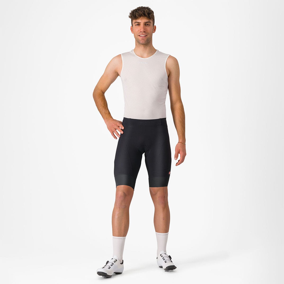 CASTELLI ENDURANCE 3 Kort, Zwart