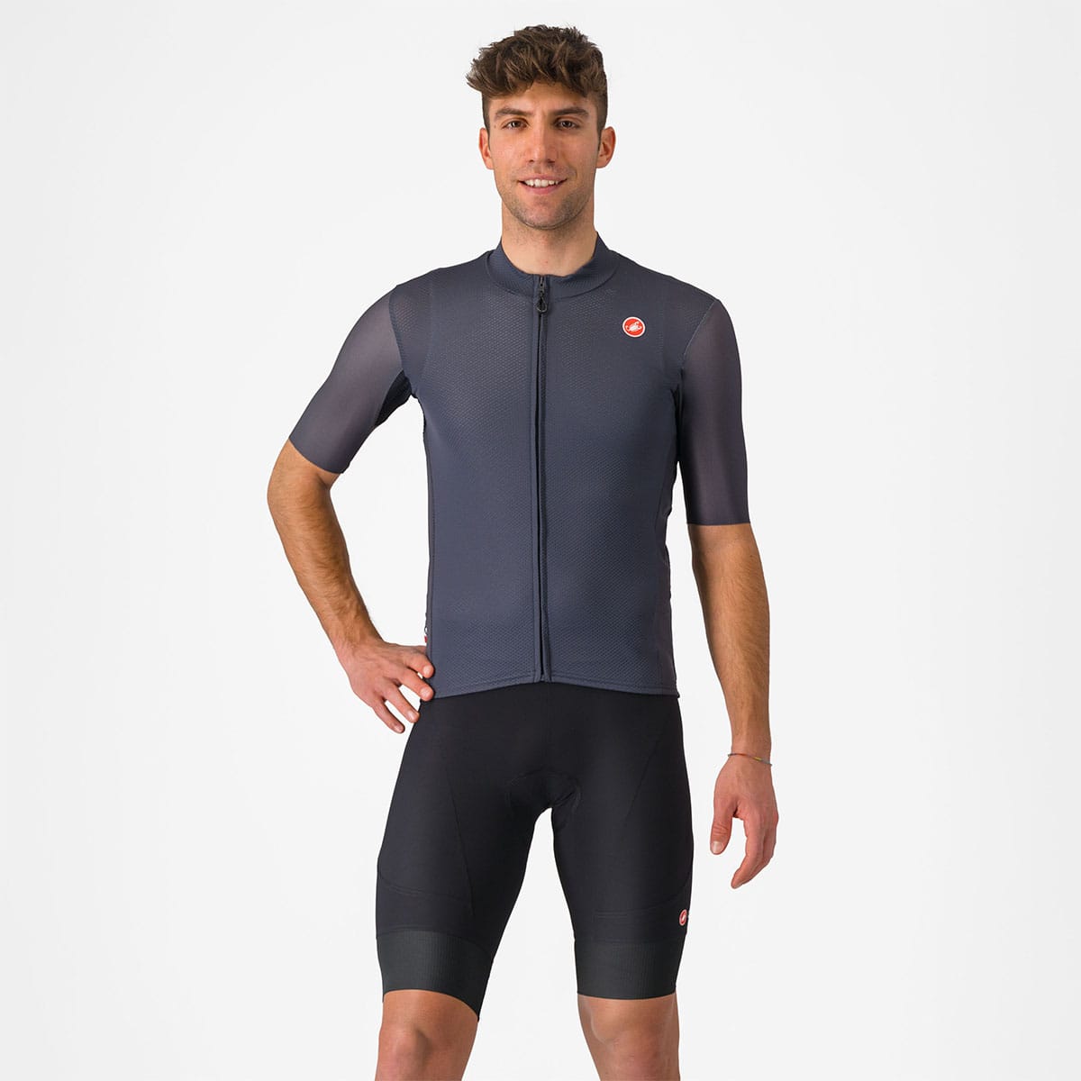 CASTELLI ENDURANCE 3 Kort, Zwart