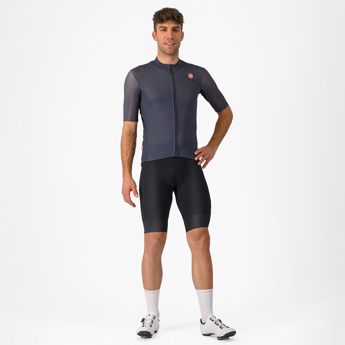 CASTELLI ENDURANCE 3 Kort, Zwart