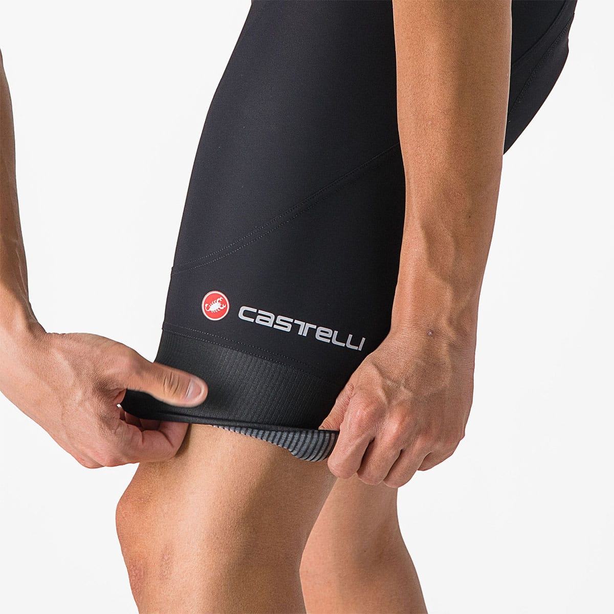 CASTELLI ENDURANCE 3 Kort, Zwart