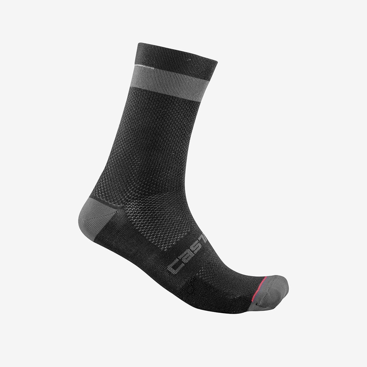 CASTELLI ALPHA 18 Sokken Zwart/Grijs