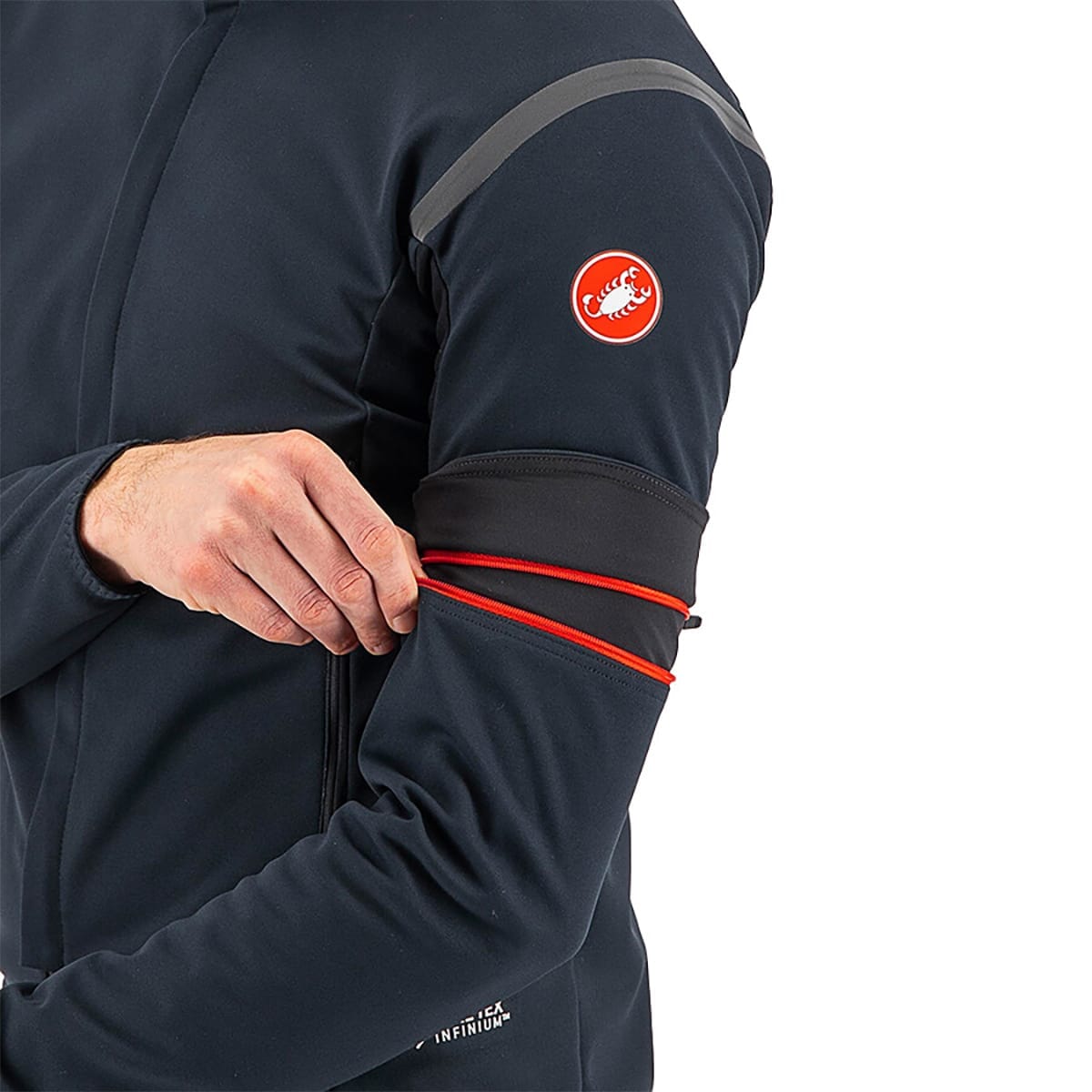 Veste CASTELLI CONVERTIBLE PERFETTO ROS 2 Noir/Noir Reflex