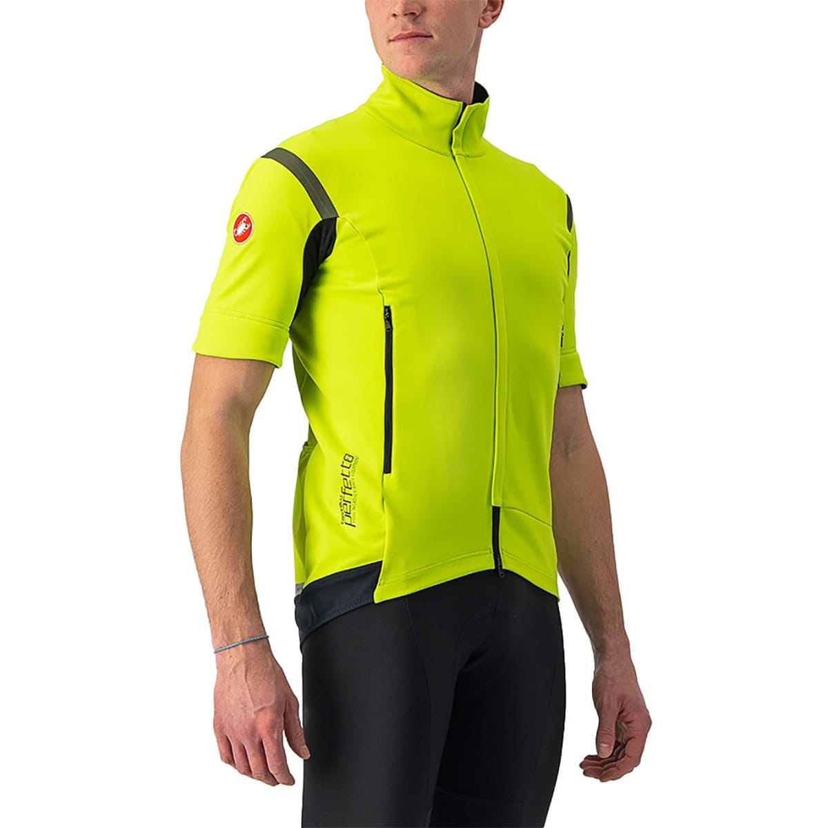 Veste CASTELLI CONVERTIBLE PERFETTO ROS 2 Jaune/Gris