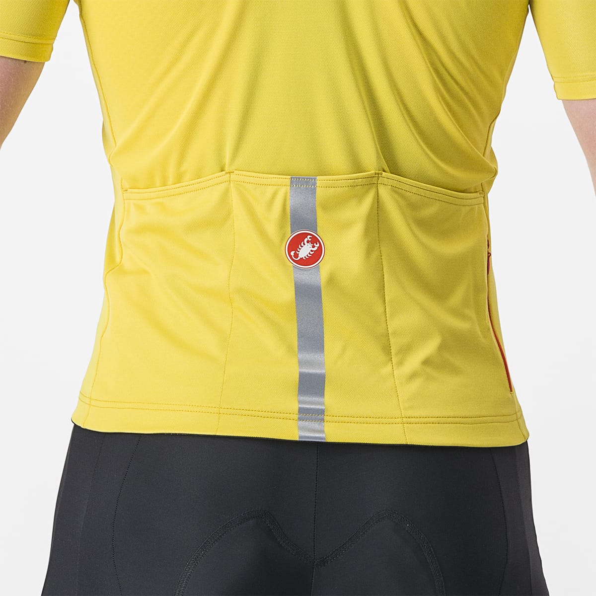 CASTELLI CLASSIFICA Korte Mouw Jersey Geel