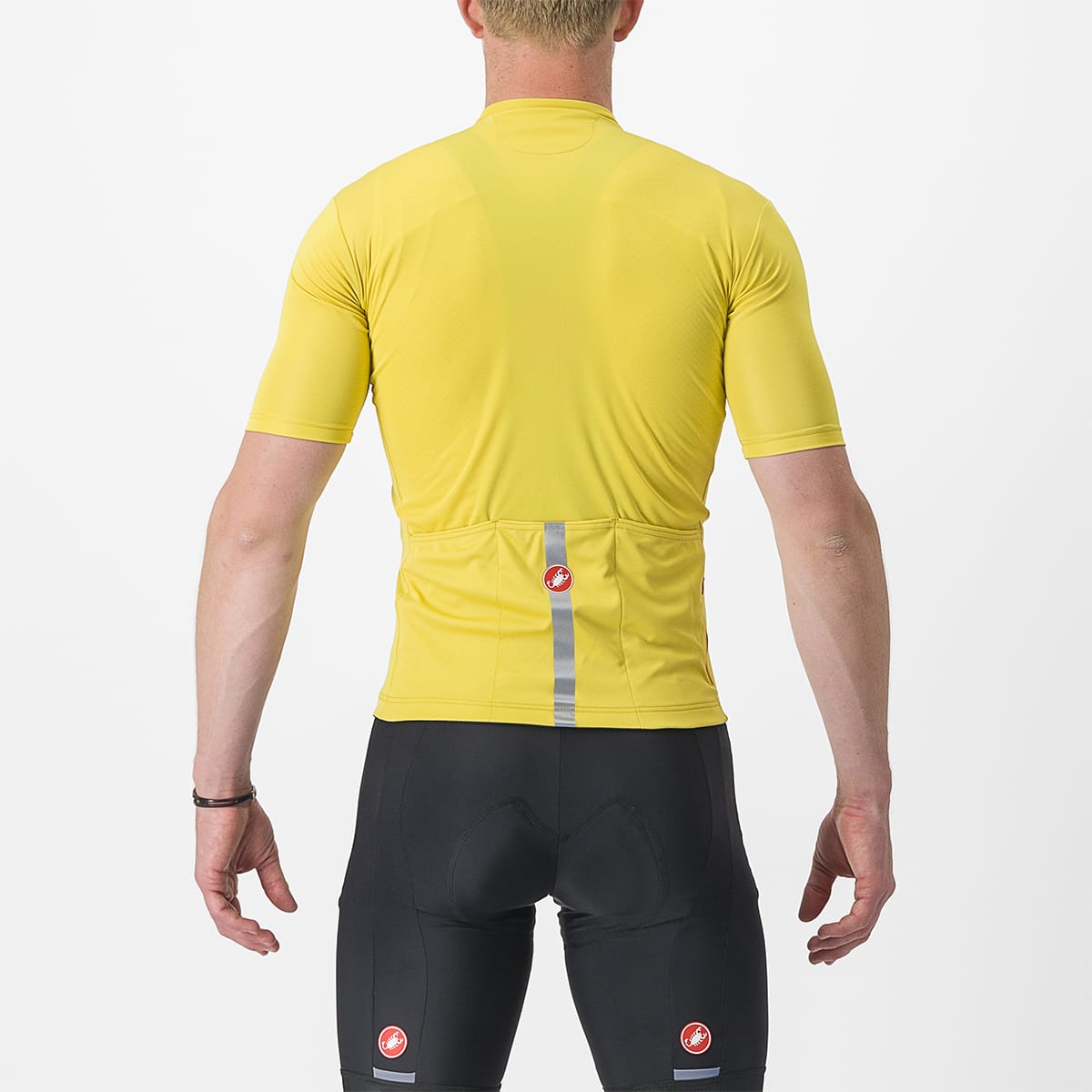 CASTELLI CLASSIFICA Korte Mouw Jersey Geel