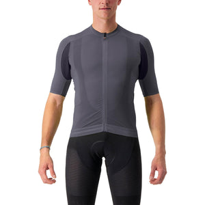 Fietsshirt CASTELLI SUPERLEGGERA 3 Korte Mouwen Grijs
