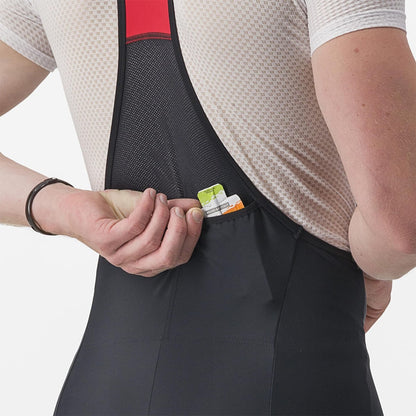 Korte Bretelles Koersbroek CASTELLI UNLIMITED CARGO Zwart