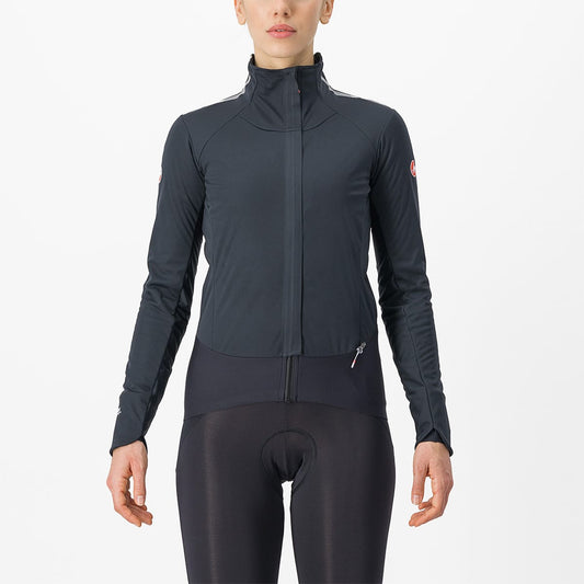 CASTELLI ALPHA DOPPIO ROS Jas Dames Zwart/Grijs