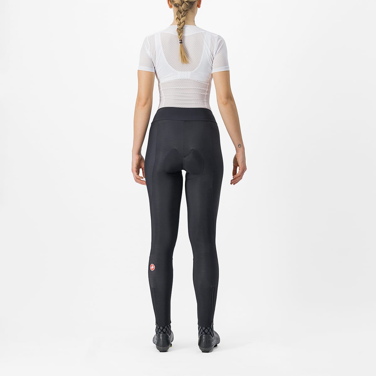 CASTELLI ENTRATA Dames Bibtights Zwart