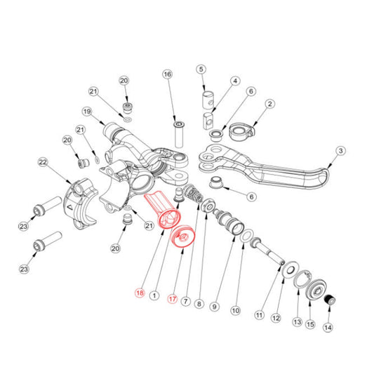 Kit Entretien Réservoir pour Levier FORMULA CURA #FD40285-20