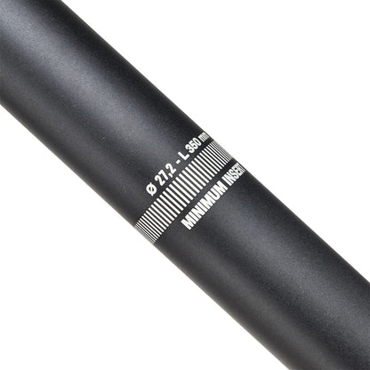 Zadelpen DEDA ZERO 100 BOB aluminium recht