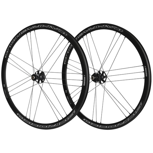 Paire de Roues CAMPAGNOLO SCIROCCO DISC Édition Limitée à Pneus (Center Lock)