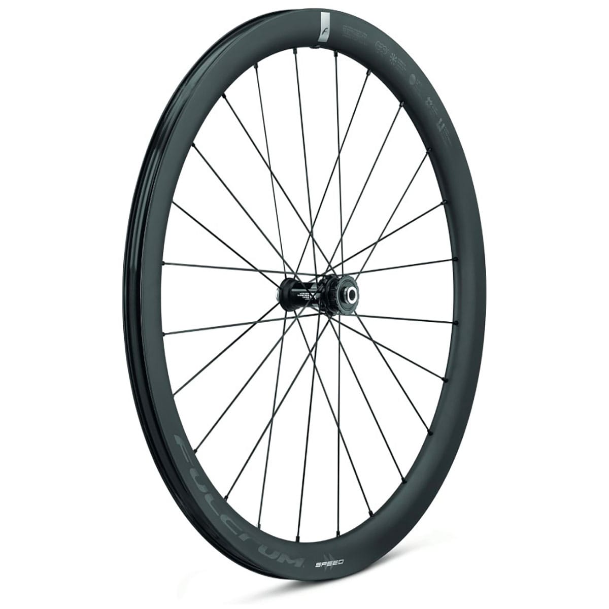 Paar FULCRUM SPEED 42 2-WAY FIT C23 DISC wielen met banden (middenslot)