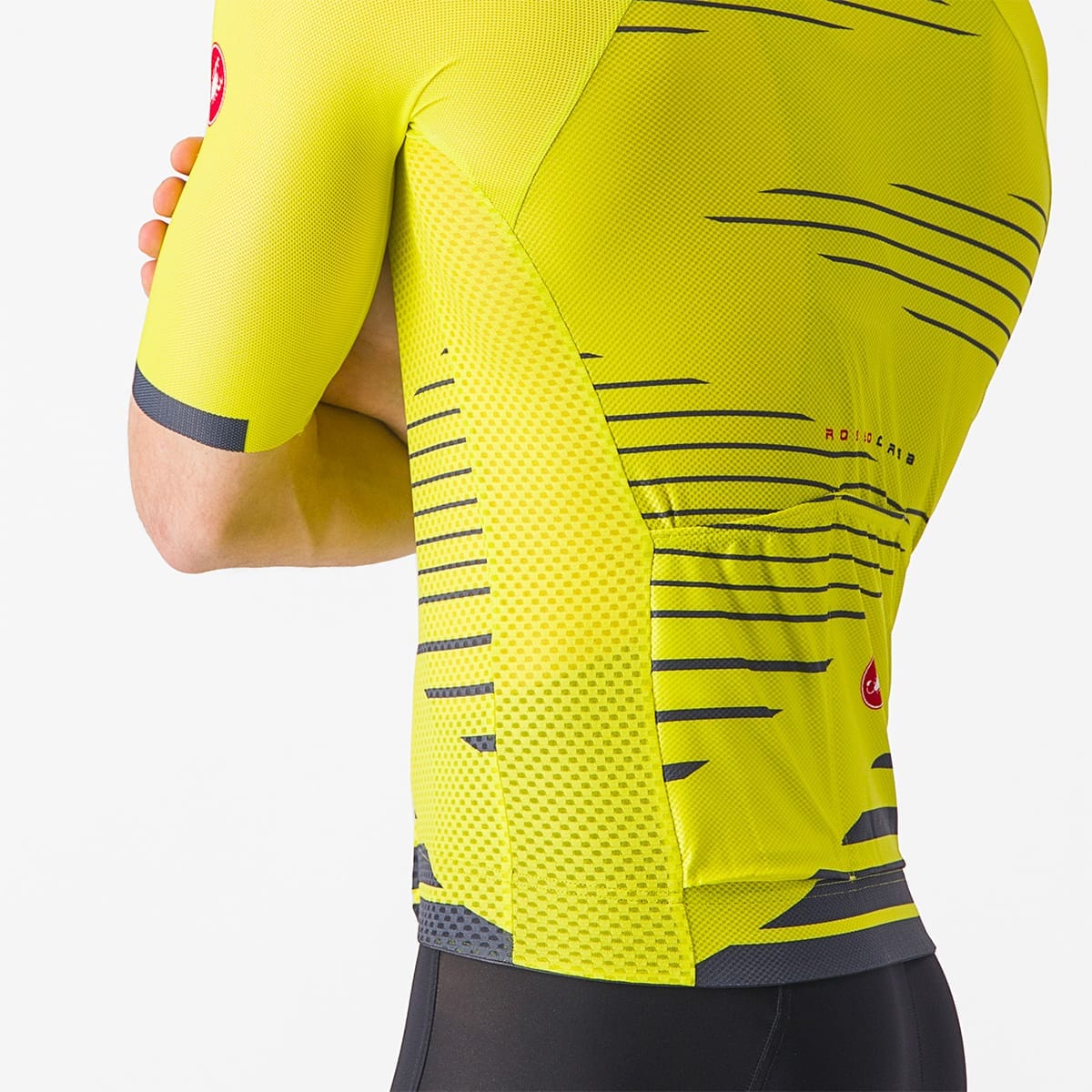 Maillot CASTELLI CLIMBER'S 4.0 Manches Courtes Jaune