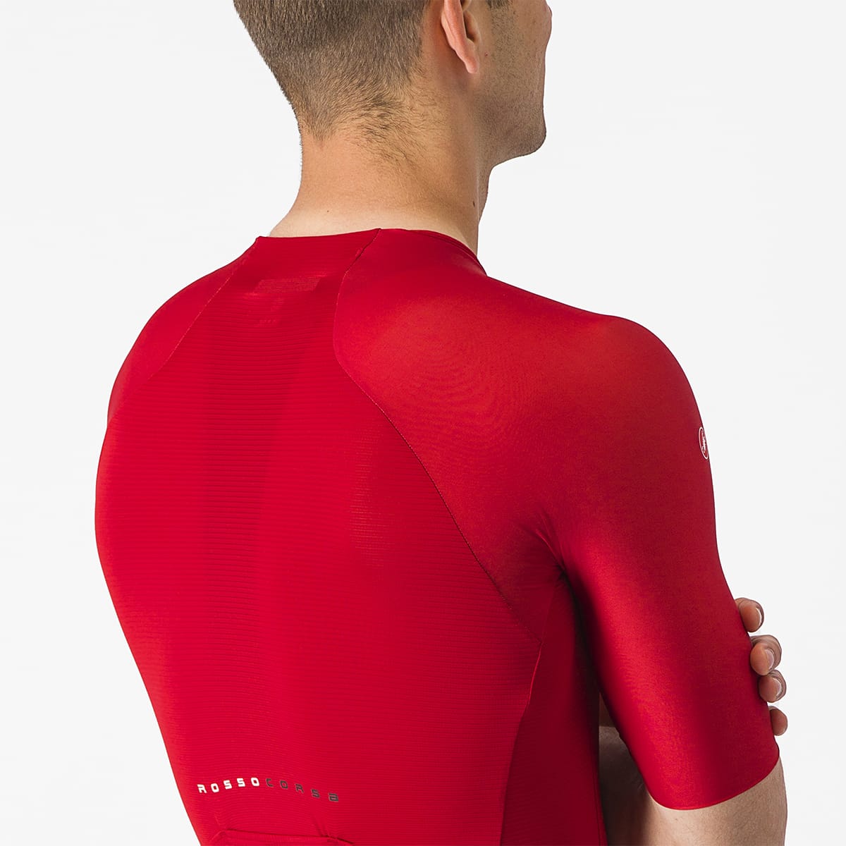 CASTELLI AERO RACE 7.0 Korte Mouw Trui Rood