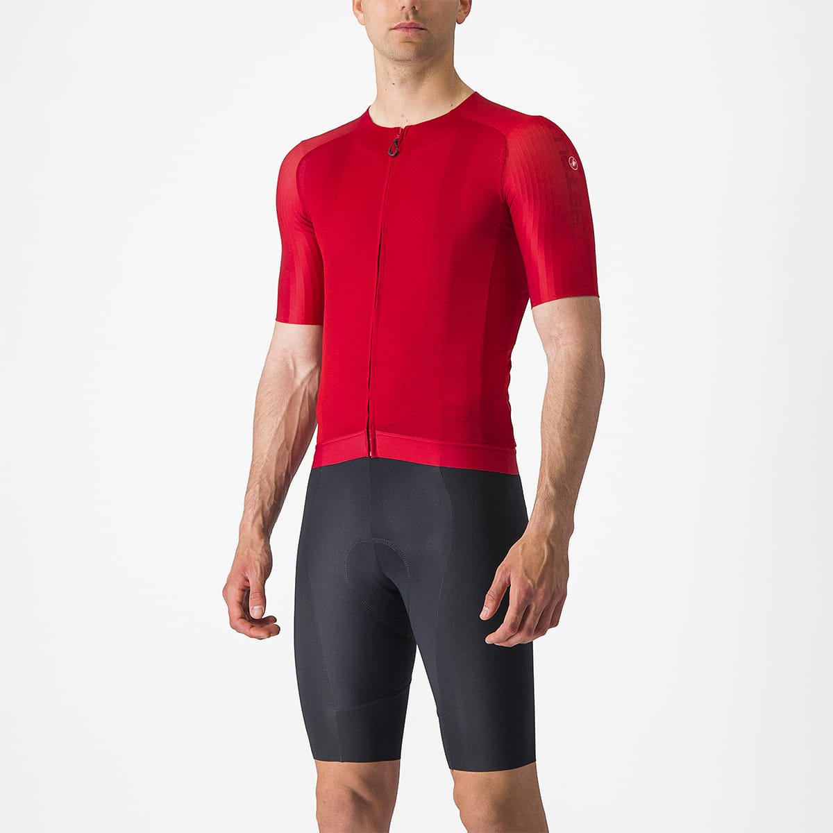 CASTELLI AERO RACE 7.0 Korte Mouw Trui Rood