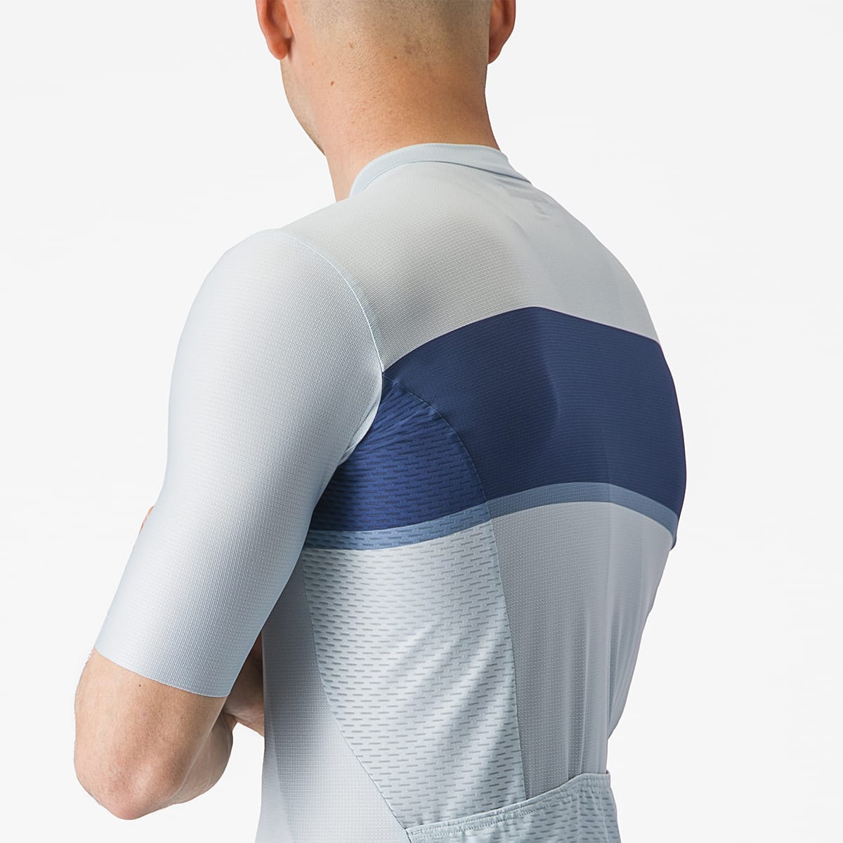 CASTELLI TRADIZIONE Korte Mouw Jersey Blauw