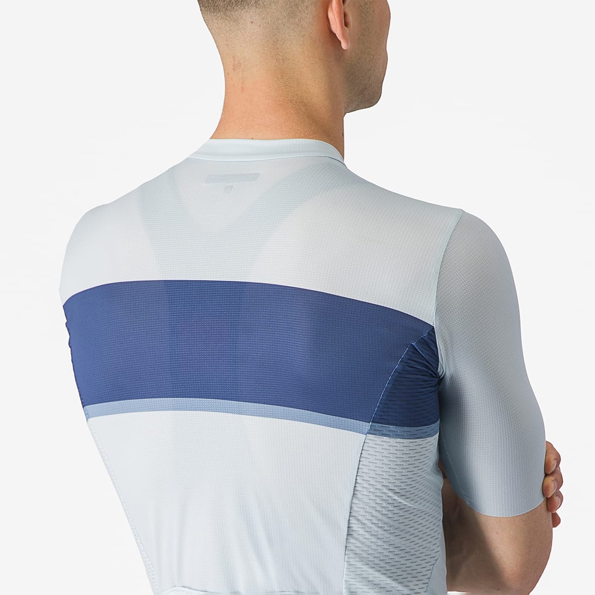 CASTELLI TRADIZIONE Korte Mouw Jersey Blauw