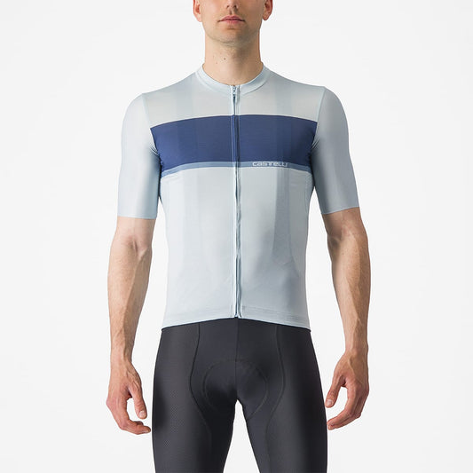 Maillot CASTELLI TRADIZIONE Manches Courtes Bleu