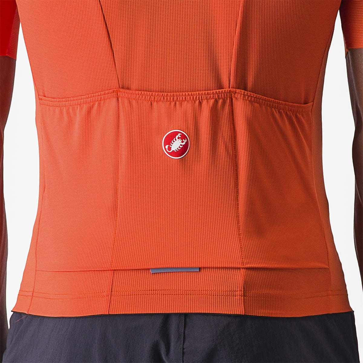 CASTELLI UNLIMITED ENTRATA 2 Korte Mouw Trui Oranje