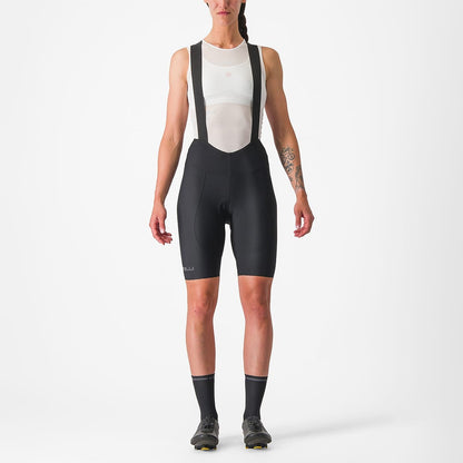 Korte Bretelsbroek ESPRESSO DT Dames Zwart