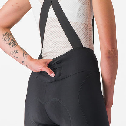 Korte Bretelsbroek ESPRESSO DT Dames Zwart