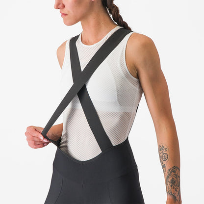 Korte Bretelsbroek ESPRESSO DT Dames Zwart