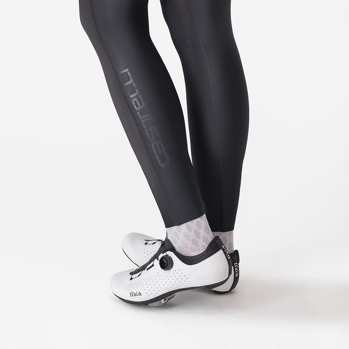 CASTELLI ESPRESSO DT Dames Lange Bibtights Zwart