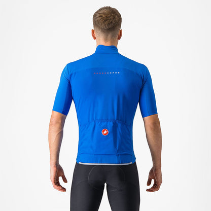 CASTELLI PERFETTO RoS 2 WIND Fietsshirt Korte Mouwen Blauw