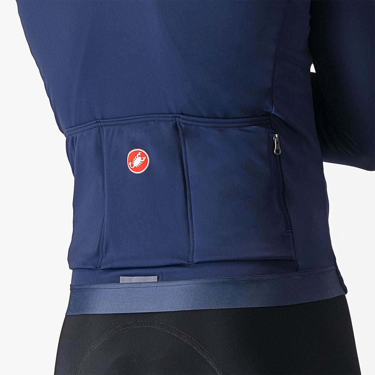 CASTELLI ESPRESSO THERMAL Lange Mouw Jersey Blauw