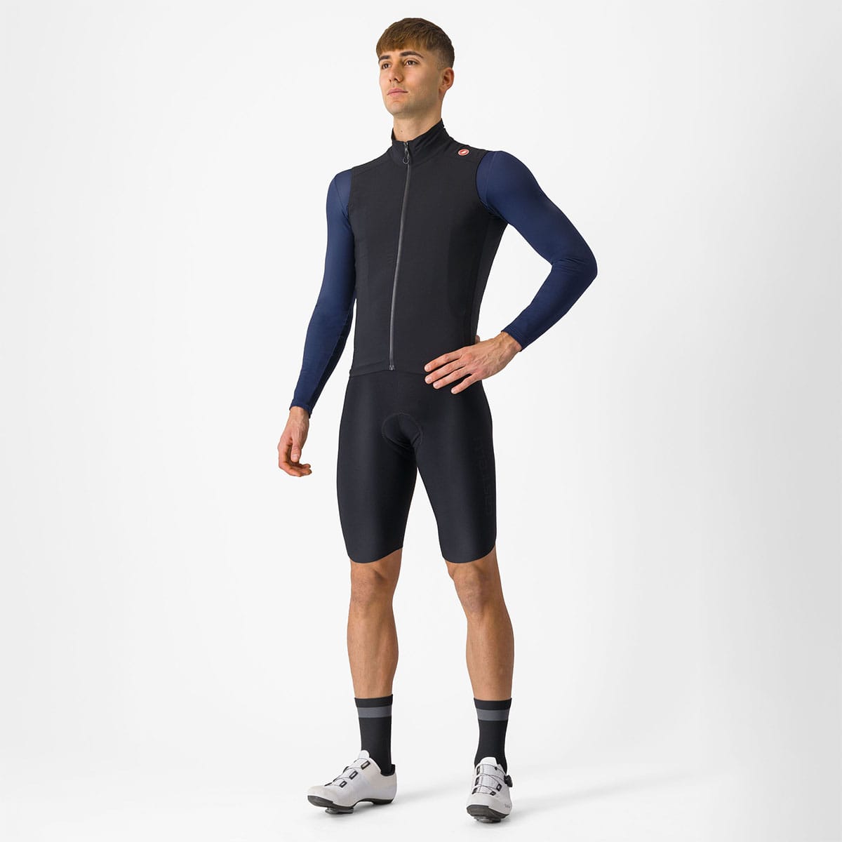 CASTELLI ESPRESSO Mouwloos Vest Zwart